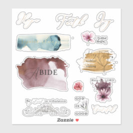 Geloof in God Stickers