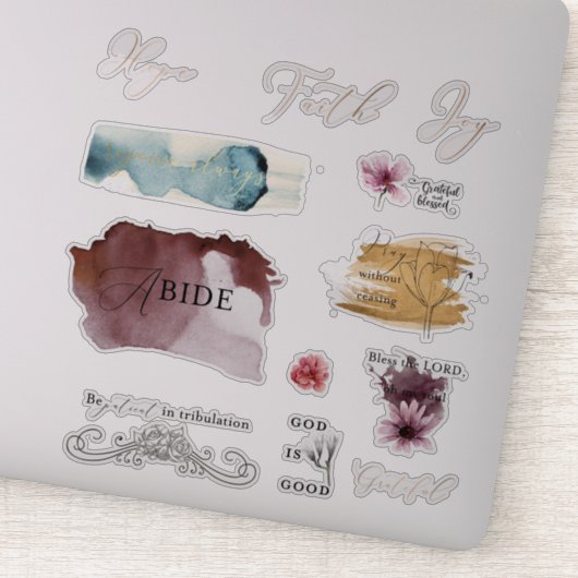 Geloof in God Stickers (Detail)