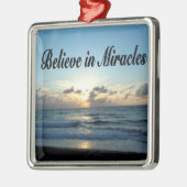 GELOOF IN GOD'S MIRACLES METALEN ORNAMENT (Links)