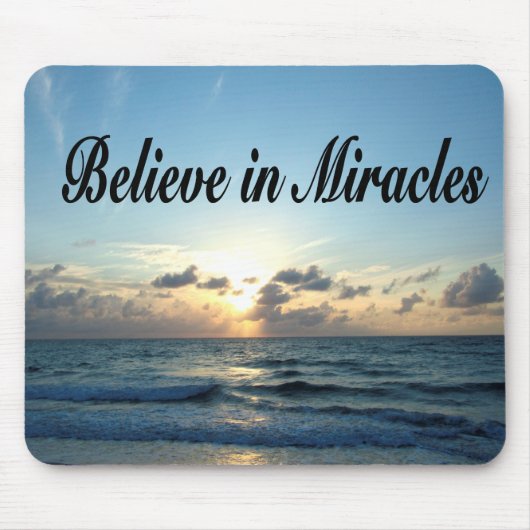GELOOF IN GOD'S MIRACLES MUISMAT (Voorkant)