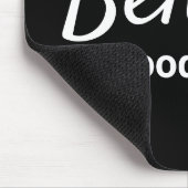 Geloof in goede dingen Citaat zwart-wit Muismat (Hoek)