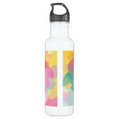 Geloof in goede dingen! Waterverf voor positieve p Waterfles (Achterkant)