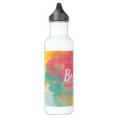 Geloof in goede dingen! Waterverf voor positieve p Waterfles (Links)