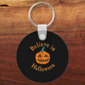 Geloof in Halloween Sleutelhanger (Voorkant)