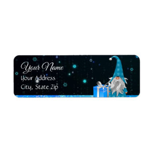 Geloof in het Magic Gnome Mailing Label