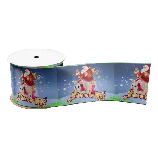 Geloof in het Magic Ribbon Satijnen Lint (Spoel)