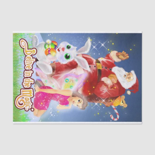 Geloof in het Magic Tissue Paper Tissuepapier (Voorkant)