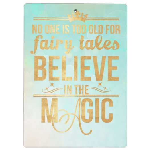 Geloof in het magische klembord (Achterkant)