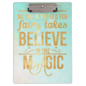 Geloof in het magische klembord (Voorkant)