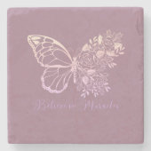 Geloof in het Onderzetter van de Boterfly marble S (Voorkant)