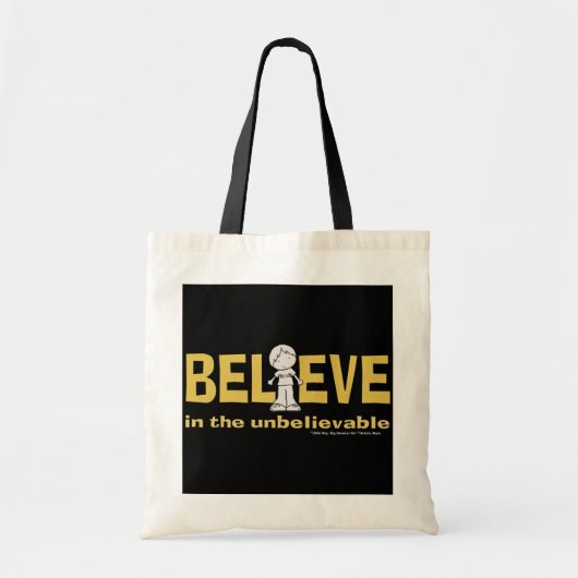 Geloof in het ongelooflijke tote bag (Voorkant)