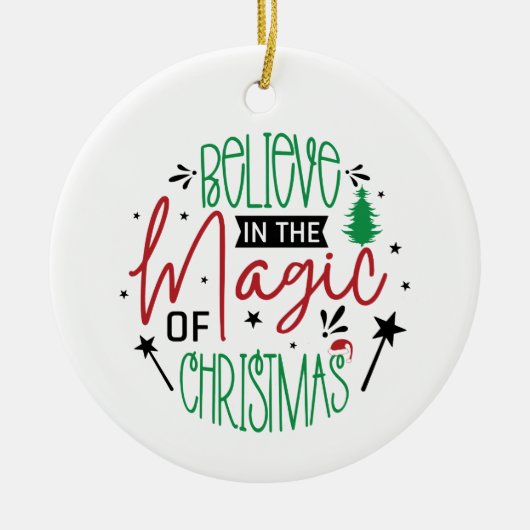 Geloof in het Ornament van de kerstavond (Voorkant)