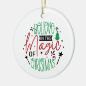 Geloof in het Ornament van de kerstavond (Links)