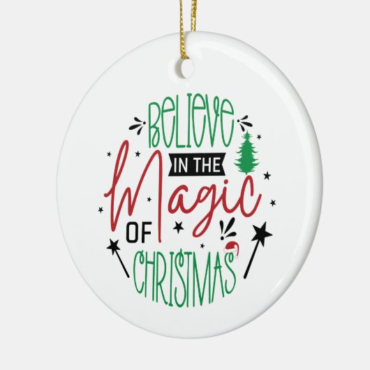 Geloof in het Ornament van de kerstavond (Links)