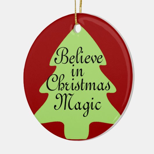 Geloof in het Ornament van de kersttaart (Links)