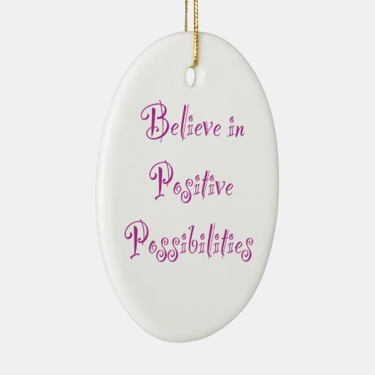 Geloof in het Ornament van positieve mogelijkheden (Rechts)