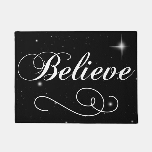 Geloof in het seizoen deurmat (Voorkant)