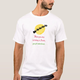 Geloof in het Shirt van Santa/Onderkleding