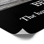 Geloof in Hoefijzer Motivatie Poster (Hoek)