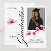 Geloof in je dromen afstuderen kaart (Voorkant / Achterkant)