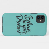Geloof in je dromen Case-Mate iPhone case (Achterkant (horizontaal))