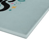 Geloof in je dromen Floral Whimsical Art Snijplank (Hoek)