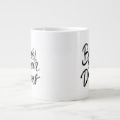 Geloof in je dromen grote koffiekop (Voorkant)