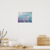 Geloof in je dromen, Inspirerend Poster (Keuken)