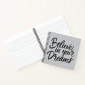 Geloof in je dromen notitieboek (Binnen)