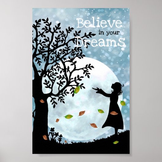Geloof in je dromen poster (Voorkant)