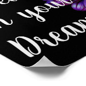 Geloof in je dromen poster (Hoek)