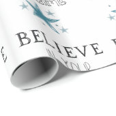 Geloof in je dromen Verjaardag Cadeaupapier (Rol Hoek)