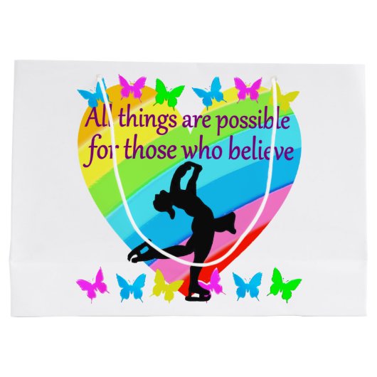 GELOOF IN JE DROMEN VOOR KUNSTSCHAATSEN GROOT CADEAUZAKJE (Achterkant)