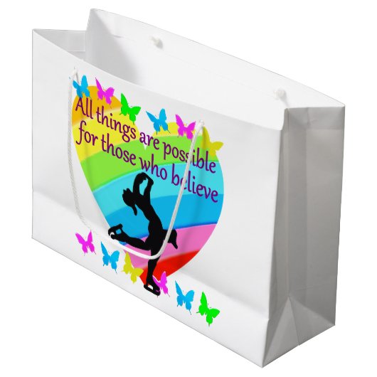 GELOOF IN JE DROMEN VOOR KUNSTSCHAATSEN GROOT CADEAUZAKJE (Voorkant Gekanteld)