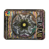 Geloof in je droommagneet magneet (Horizontaal)