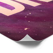 Geloof in je droomPoster Poster (Hoek)