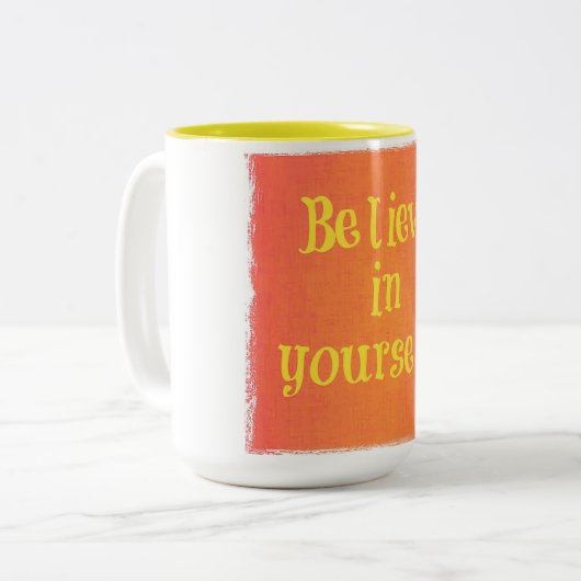 Geloof in je eigen Mok (Voorkant links)