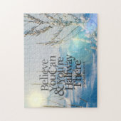 Geloof in je eigen Motivatie prijsopgave voor wint Legpuzzel (Verticaal)