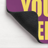 Geloof in je grappige #Selfie nieuwigheid Muismat (Hoek)