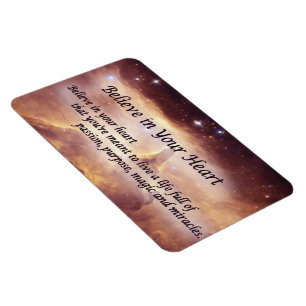 Geloof in je hart Inspirerend Magneet