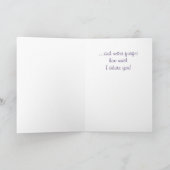 "Geloof in je magie" Kaart (Binnen)