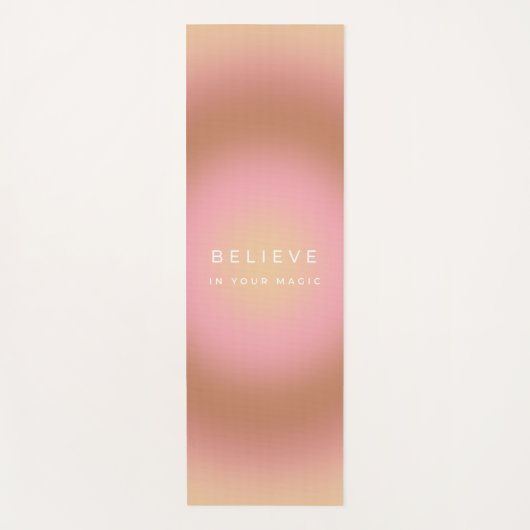 Geloof in je Magie Yogamat (Voorkant)