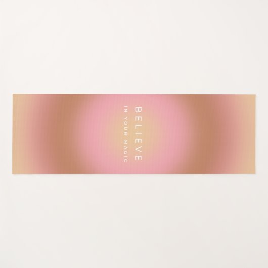 Geloof in je Magie Yogamat (Voorkant (horizontaal))