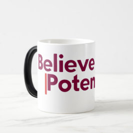Geloof in je potentieel | Motivatie prijsopgave Magische Mok
