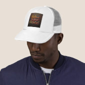 Geloof in je potentieel trucker pet (In situ)
