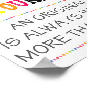 Geloof in jezelf, afdrukbaar poster (Hoek)