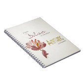 GELOOF IN JEZELF, ALLES WAT MOGELIJK IS, ZORGT VOO NOTITIEBOEK (Rechterzijde)