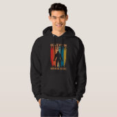 Geloof in jezelf als niemand anders Bigfoot doet Hoodie (Voorkant volledig)