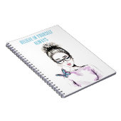 Geloof in jezelf, altijd notitieboek (Rechterzijde)