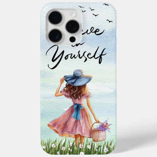 Geloof in jezelf Apple iPhone 15 Pro Max hoesjes (Achterkant)